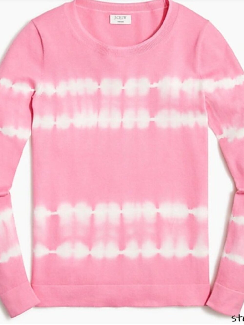 NWT J. Crew Tie-Dye Teddie Sweater